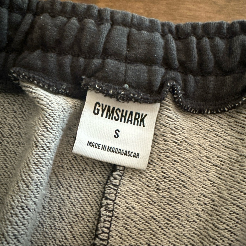 Gymshark Jogger Women S Black/Gray 27.5" Tapered Yoga Gym Terrry B2A7Q - Picture 7 of 10